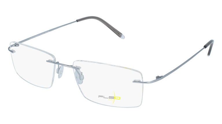 Monture percée fleo en titane flexible, innovante, tendance et masculine