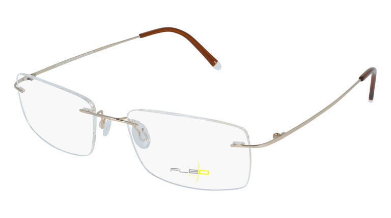 Monture percée fleo en titane flexible, innovante, tendance et masculine