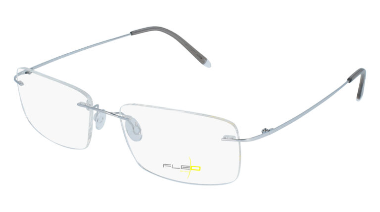 Monture percée fleo en titane flexible, innovante, tendance et masculine