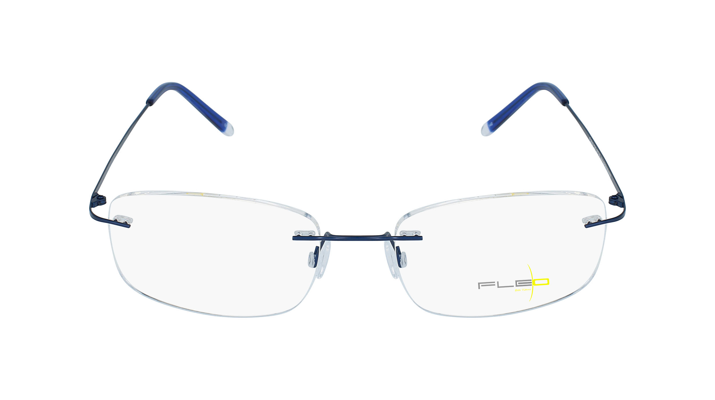 Monture percée fleo en titane flexible, innovante, tendance et masculine