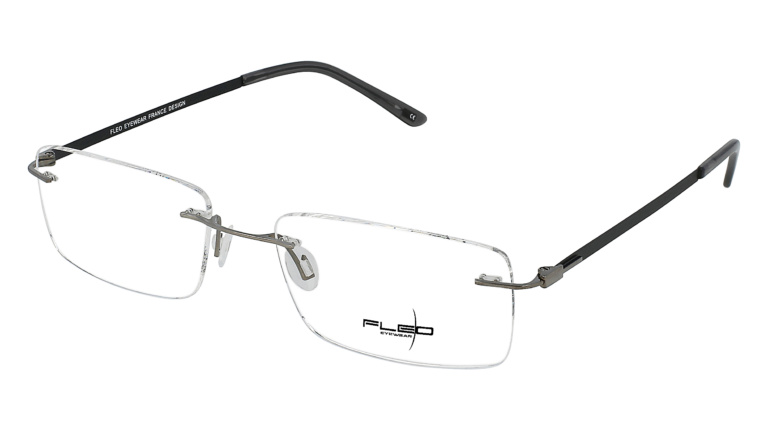 Monture percée fleo en titane flexible, innovante, tendance et masculine