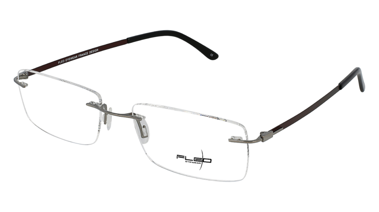 Monture fleo en titane flexible, innovante, tendance et masculine