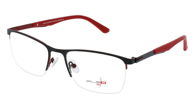 Monture nylor fleo en titane flexible, innovante, tendance et masculine