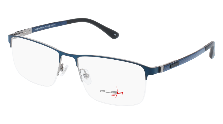 Monture nylor fleo en titane flexible, innovante, tendance et masculine