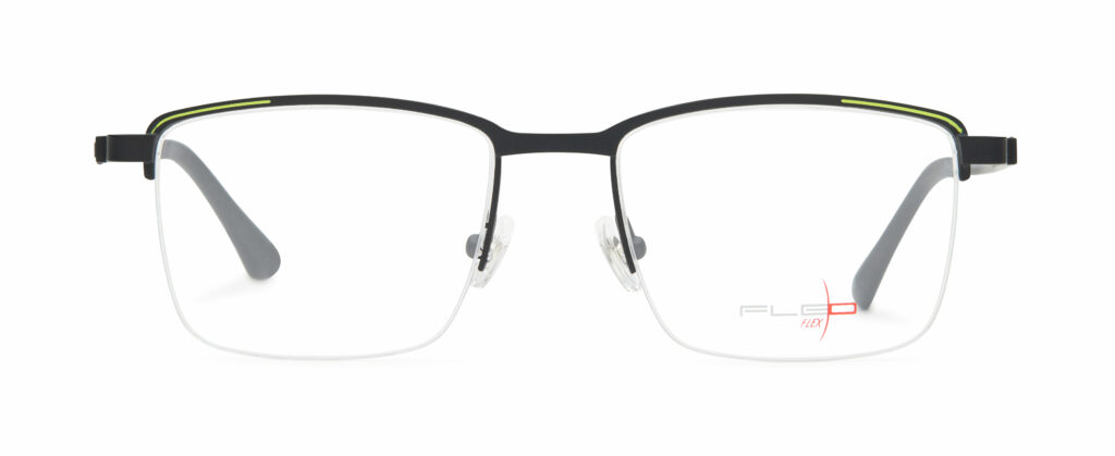 Nouveauté FLEO, monture en titane flexible durable et resistante, monture homme