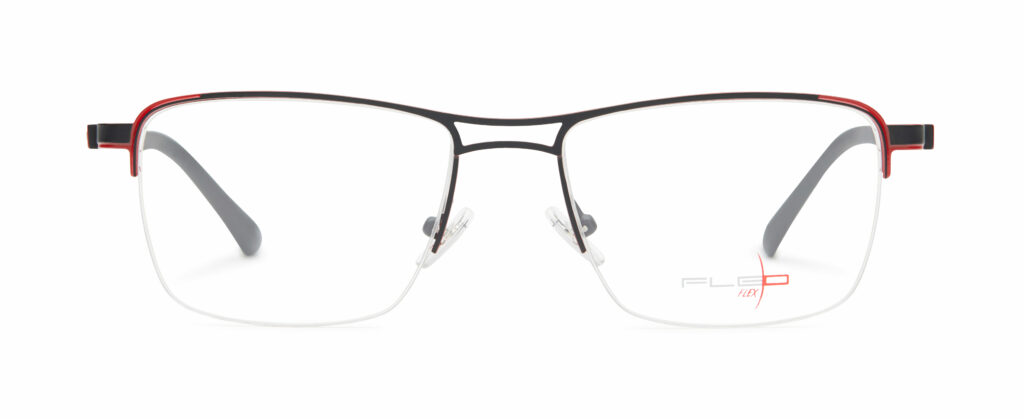 Nouveauté FLEO, monture en titane flexible durable et resistante, monture homme