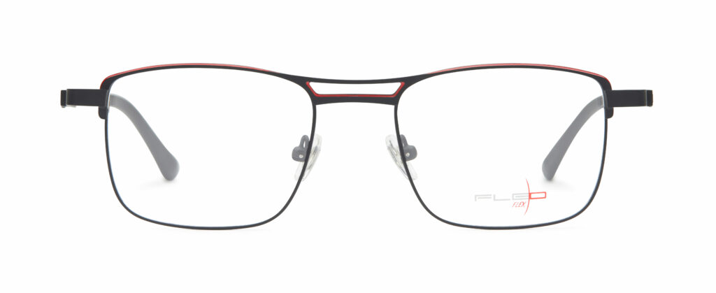 Nouveauté FLEO, monture en titane flexible durable et resistante, monture homme