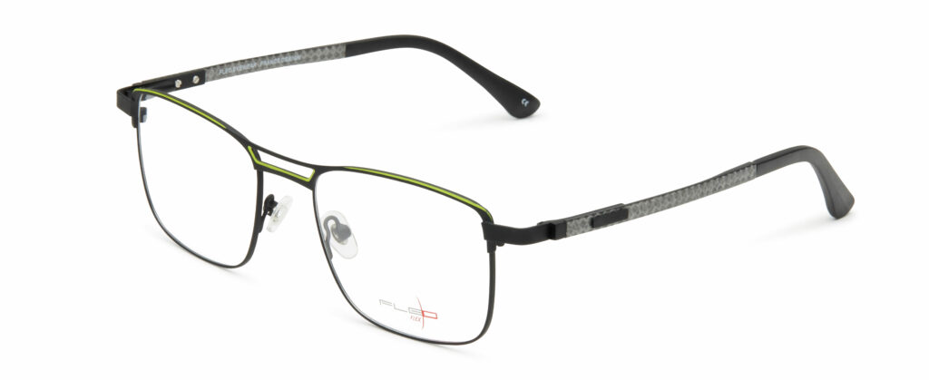 Nouveauté FLEO, monture en titane flexible durable et resistante, monture homme