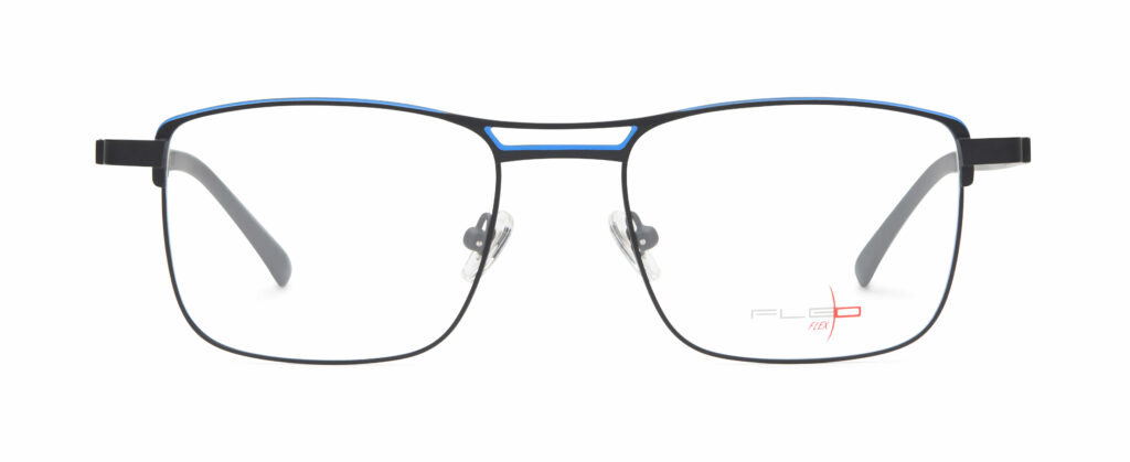 Nouveauté FLEO, monture en titane flexible durable et resistante, monture homme