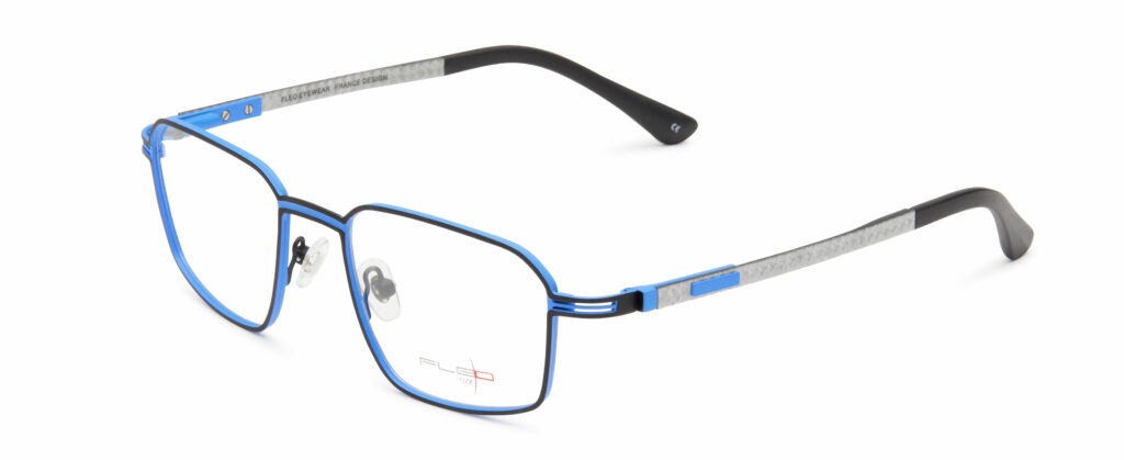 Nouveauté FLEO, monture en titane flexible durable et resistante, monture homme