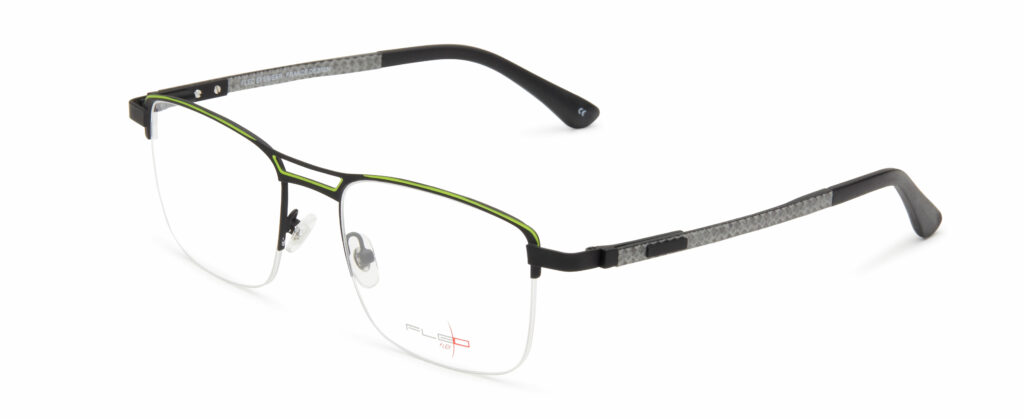 Nouveauté FLEO, monture en titane flexible durable et resistante, monture homme