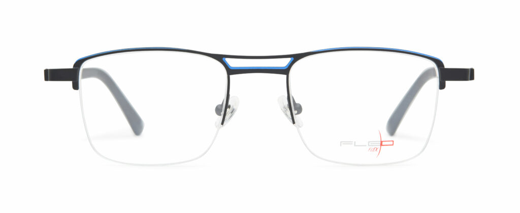 Nouveauté FLEO, monture en titane flexible durable et resistante, monture homme