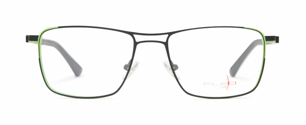 Nouveauté FLEO, monture en titane flexible durable et resistante, monture homme
